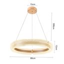 Ver mais imagens de Lustre Pendente Nordecor Dalen 2960 80cm Ouro Brilho Bivolt Dourado