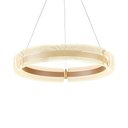 Ver imagem 1 de Lustre Pendente Nordecor Dalen 2960 80cm Ouro Brilho Bivolt Dourado