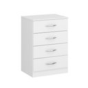 Ver imagem 1 de Cômoda 4 Gavetas Branco - Soluzione