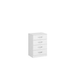 Ver imagem 3 de Cômoda 4 Gavetas Branco - Soluzione