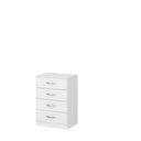 Ver imagem 2 de Cômoda 4 Gavetas Branco - Soluzione