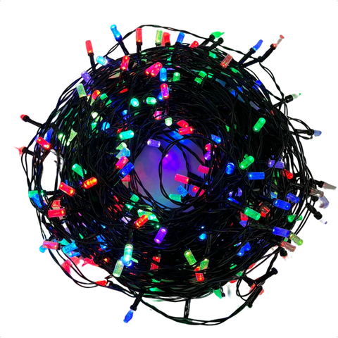 Bobina de Led 240 Leds Colorido Prova D'água 50 Metros Natal