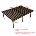 Ver imagem 5 de Kit Policarbonato Bronze 4mm 8,00m X 6,00m - Perfis Naturais