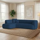 Ver imagem 3 de Sofá Modular Oslo Luxuoso Sala de Estar Decoração Luxo 265cm Suede
