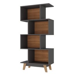 Estante para Livros Caracas 4 Nichos - 2