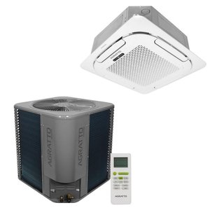 Ar Condicionado Split Agratto Cassete 4 Vias Inverter 55.000 Btu/h Frio Monofásico Branco Lci60f-02