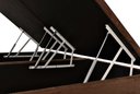 Ver imagem 5 de Cama Box Baú King-size 193x203 Reforçada Fabricação Própria - Suede Marrom