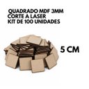 Ver imagem 4 de MDF Chapa 5 cm 3mm 100 Und para Adesivo Placa Plaquinha MDF
