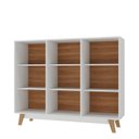 Ver imagem 2 de Estante para Livros Baixa 9 Nichos Amelia