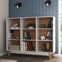 Ver imagem 1 de Estante para Livros Baixa 9 Nichos Amelia