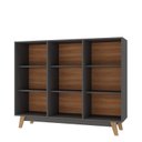 Ver imagem 2 de Estante para Livros Baixa 9 Nichos Amelia