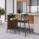 Ver imagem 6 de Conjunto 02 Banquetas Altas Bock Courissimo Verde - Ssx Multicoisas