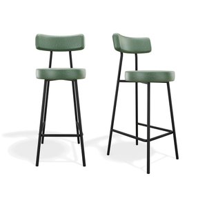 Conjunto 02 Banquetas Altas Bock Courissimo Verde - Ssx Multicoisas