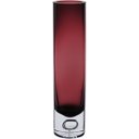 Ver imagem 1 de Vaso Decorativo Enfeite Casa Tubo Home&co Vidro 25x6x6cm Roxo