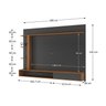 Painel Para TV até 60 Polegadas 1 Porta 1 Nicho - 4