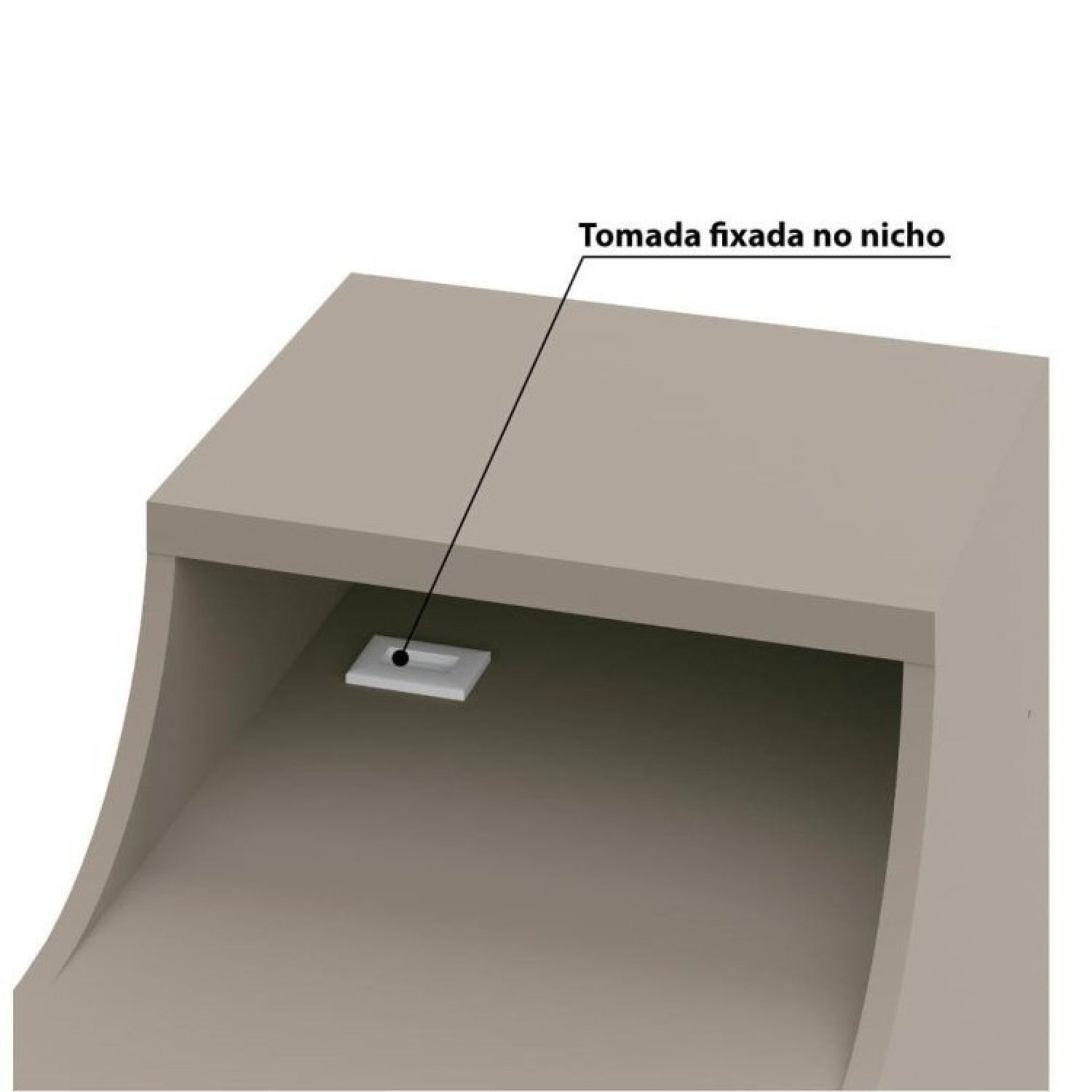 Quarto Modulado Elegance Solteiro 7 Portas  - 7