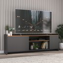 Ver imagem 1 de Rack Para TV até 60 Polegadas 2 Portas 2 Nichos