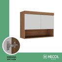 Ver imagem 5 de Módulo Aéreo 2 Portas Viena Yescasa Nogal/Branco
