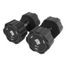 Par de Dumbbells 24kg Lion Monobloco em Aço Maciço Injetado - 1