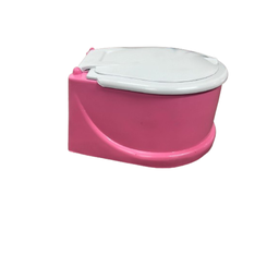 Kit 10 Troninho Infantil Sanitario Pinico Menina Menino Cores Rosa / Azul:azul - 5