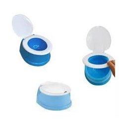 Kit 10 Troninho Infantil Sanitario Pinico Menina Menino Cores Rosa / Azul:azul - 2