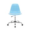 Cadeira para Escritório Eames PP Base Aço Cromado - 4