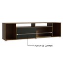 Ver imagem 6 de Rack para Tv até 65 Polegadas Madesa Cancun Rustic/preto Cor:rustic/preto