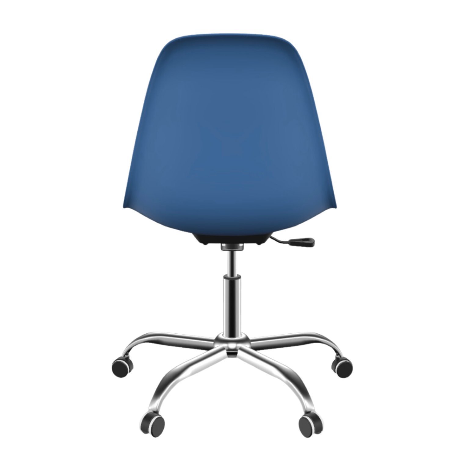 Cadeira para Escritório Eames PP Base Aço Cromado - 2