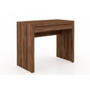 Ver imagem 1 de Mesa de Computador ME4107 c/ 1 Gaveta Nogal - Tecno Mobili