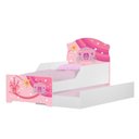 Ver imagem 6 de Bicama Infantil Carruagem e Castelo com Colchões MDF Branco Cambel Móveis