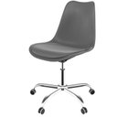 Ver imagem 1 de Cadeira Escritório Eames Estofada Saarinen PP Base Aço Cromado