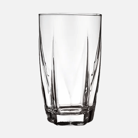 Copo Long Drink Estela 460 ml Transparente Nadir - Kit com 12 Unidades