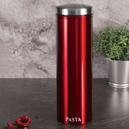 Pote para Macarrão Multiuso Inox 30cm Burgundy Berlinger Haus Cereais Massas com Tampa Organização - 2