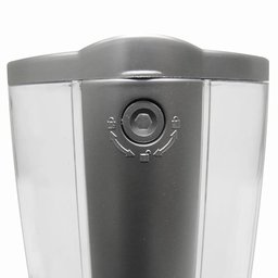 Dispenser Sabonete Liquido Shampoo Kit 5 Unidades Banheiro Lavabo Restaurante Hotel Bar Shopping Hig - 4