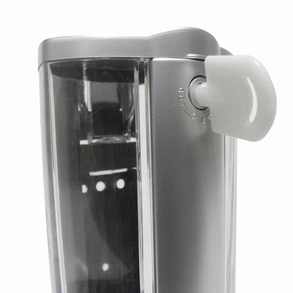 Dispenser Sabonete Liquido Shampoo Kit 5 Unidades Banheiro Lavabo Restaurante Hotel Bar Shopping Hig - 5