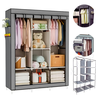 Guarda-roupa Cinza Snel Home - 7