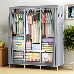 Guarda-roupa Cinza Snel Home - 3