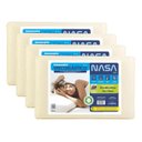Ver imagem 2 de Kit 4 Travesseiro Nasa-X Original Viscoélastico Alivio Dores Bege 40x60x13