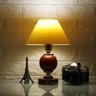 Abajur Moderno Luxo Luminaria de Mesa Comoda Modelo Lamp Red - 2