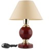 Abajur Moderno Luxo Luminaria de Mesa Comoda Modelo Lamp Red - 1