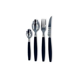Jogo de Talheres Faqueiro Aço Inox com Gaveteiro - Preto - 3
