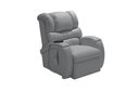 Ver imagem 1 de Cadeira Poltrona Reclinável Imperial Massageadora Motorizada Corano Lift Cinza Império Estofados