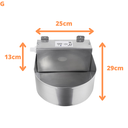 Ver imagem 2 de Bebedouro Automático para Cão Inox Olibox