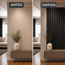 Ver imagem 7 de Kit 6 Barra Perfil de Acabamento para Painel Ripado 2m