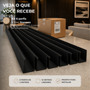 Ver imagem 5 de Kit 6 Barra Perfil de Acabamento para Painel Ripado 2m