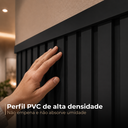 Ver imagem 2 de Kit 6 Barra Perfil de Acabamento para Painel Ripado 2m