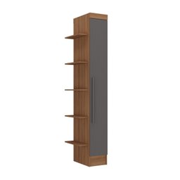 Módulo Armário 1 Porta com Prateleira Externa Viena - 2
