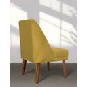 Ver imagem 4 de Kit 2 Cadeiras de Jantar Bela Suede Amarelo Suede Amarelo