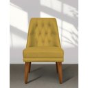 Ver imagem 2 de Kit 2 Cadeiras de Jantar Bela Suede Amarelo Suede Amarelo