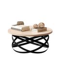 Ver imagem 2 de Mesa De Centro Pequena Industrial Pérola 8045 JB Bechara